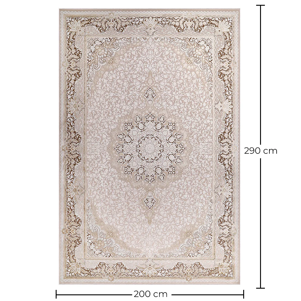 Vintage Orientalischer Teppich - (290x200 cm) - Lattice image 10