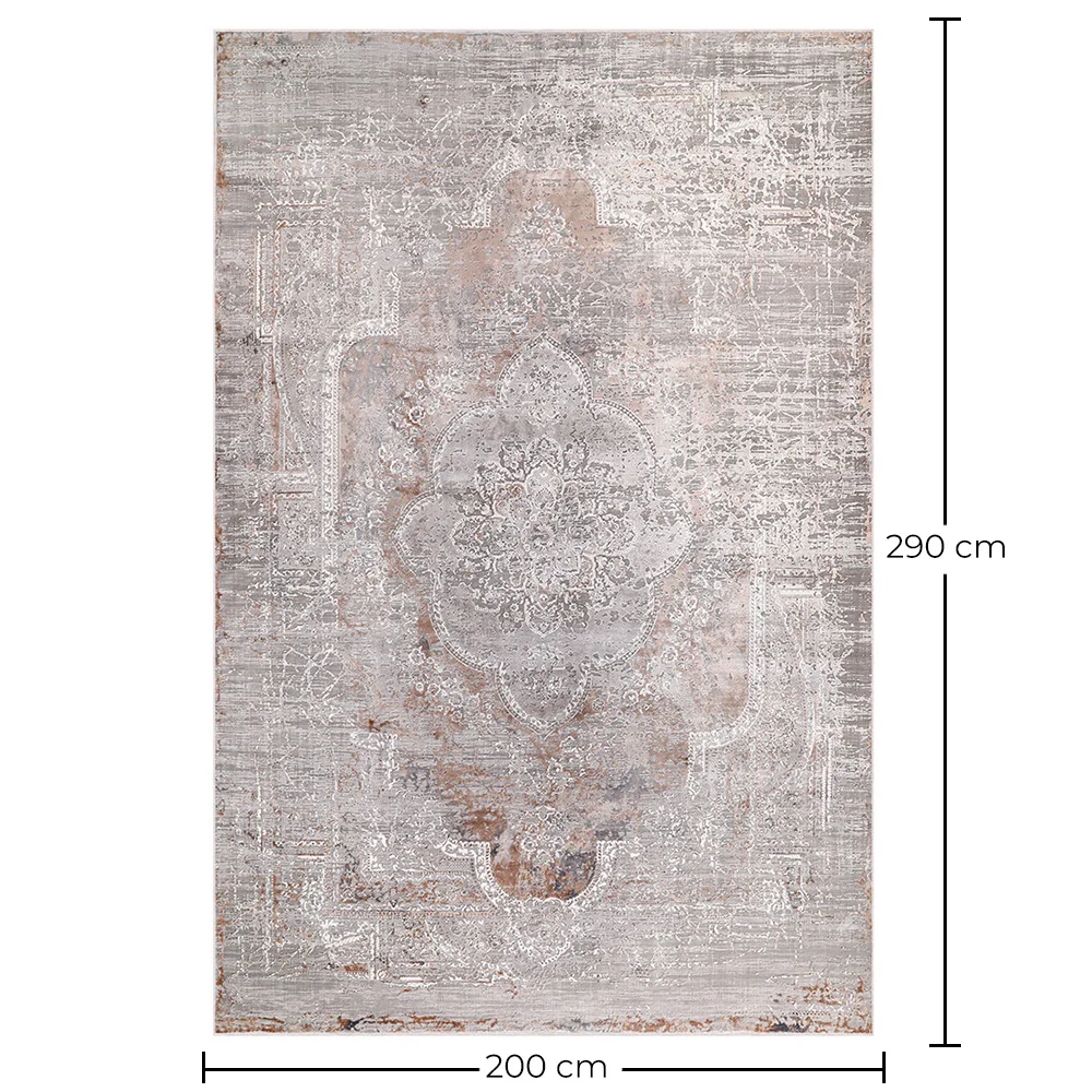 Vintage Orientalischer Teppich - (290x200 cm) - Tourmaline image 10