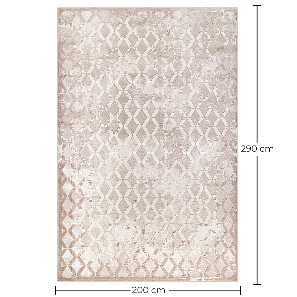 Vintage Orientalischer Teppich - (200x290 cm) - Citron image 10