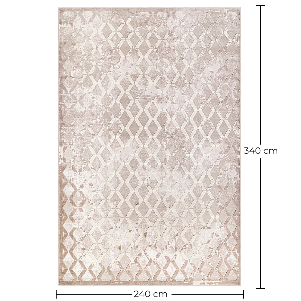 Vintage Orientalischer Teppich - (240x340 cm) - Citron image 10