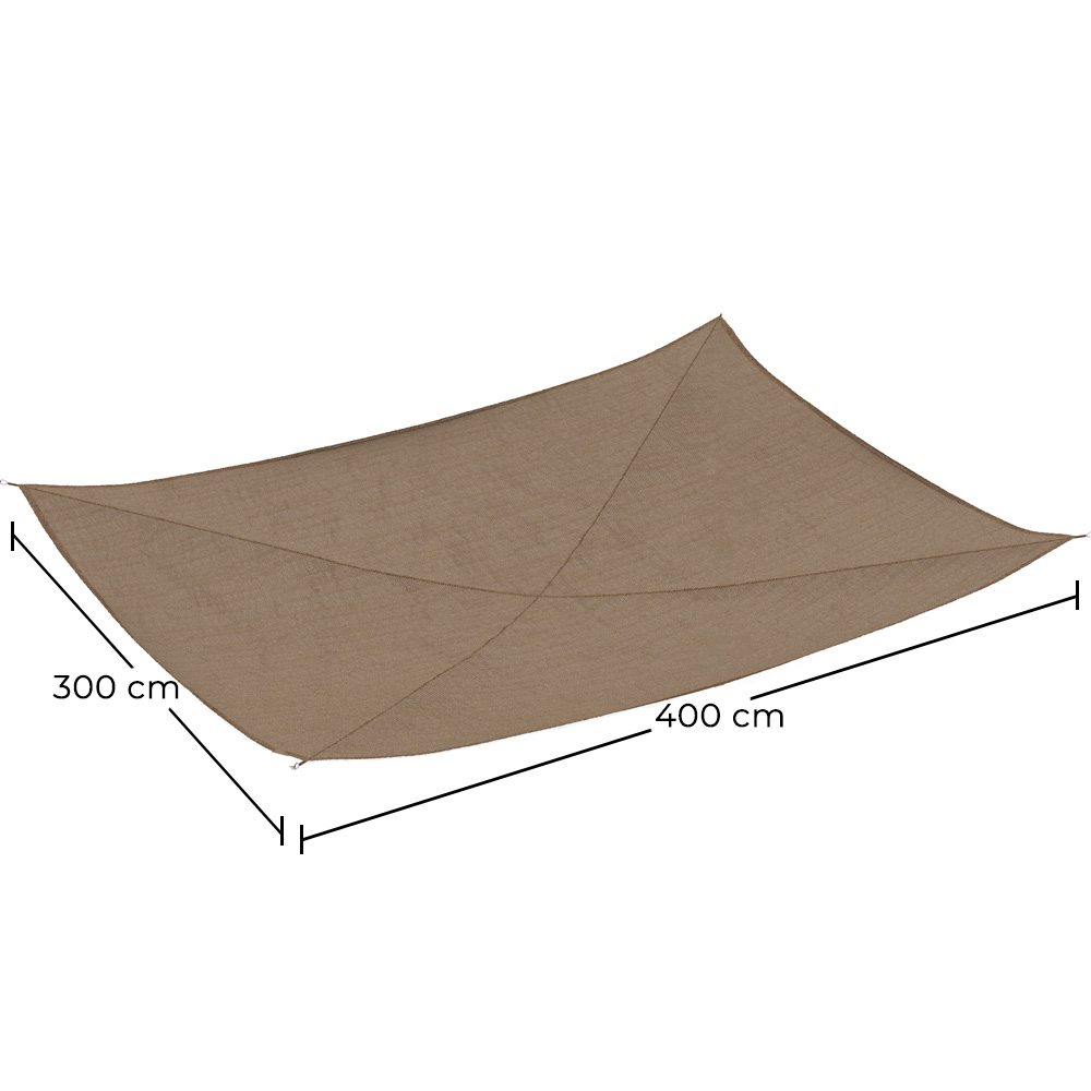 Sonnensegel aus Kokosfaser 3x4M - 100 % Natürliches Schattentuch image 10