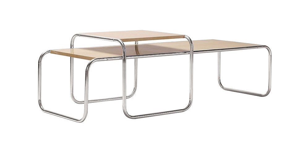 Special edition Laccio couchtisch naturholz Marcel Breuer