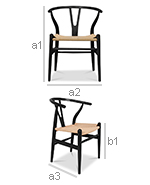 Stuhl schwarz metall