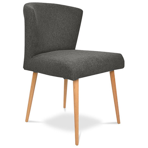 Gepolsterter Esszimmerstuhl im skandinavischen Stil Arian - Stoff