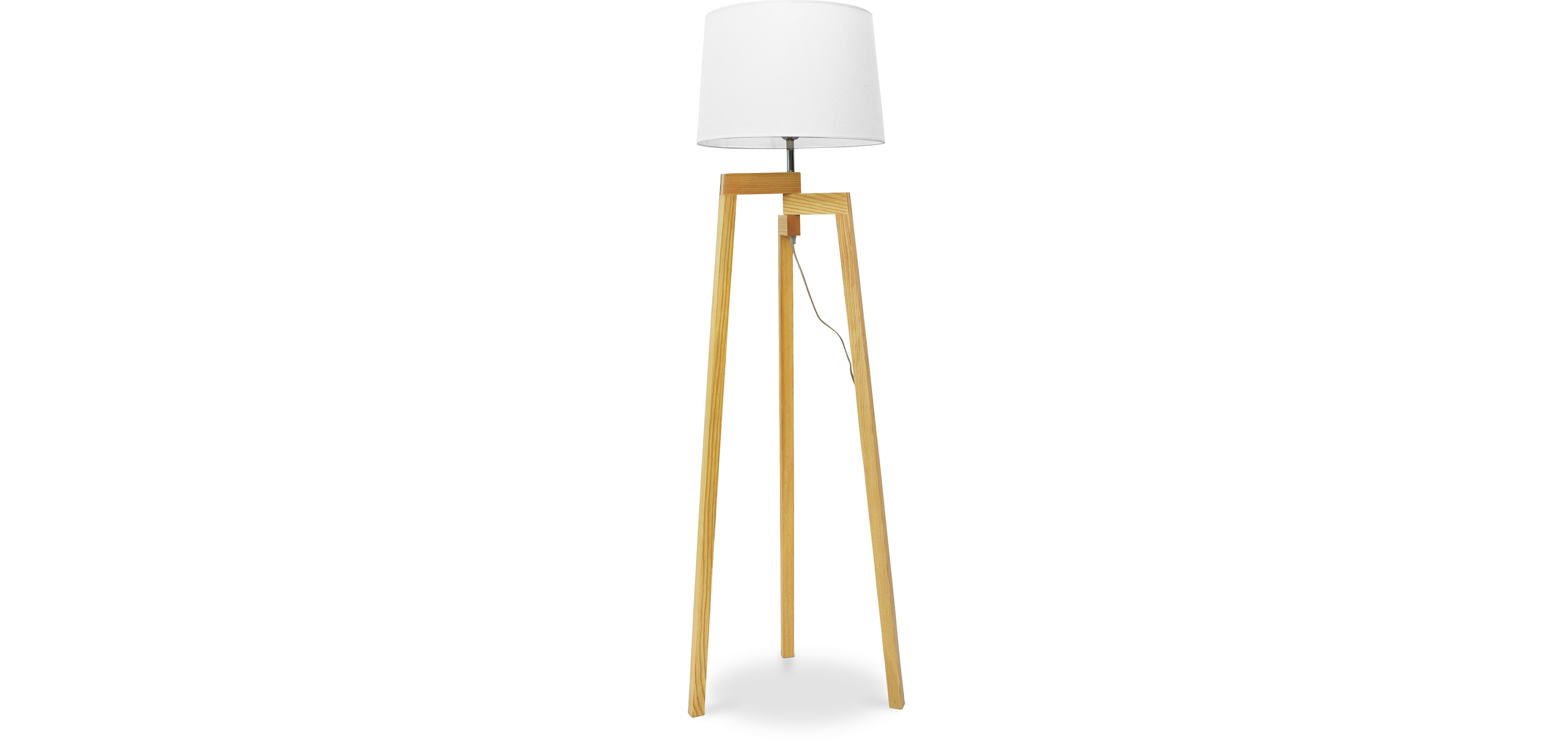 Dreibein Stehlampe - Wohnzimmerlampe im skandinavischen Design - Lon