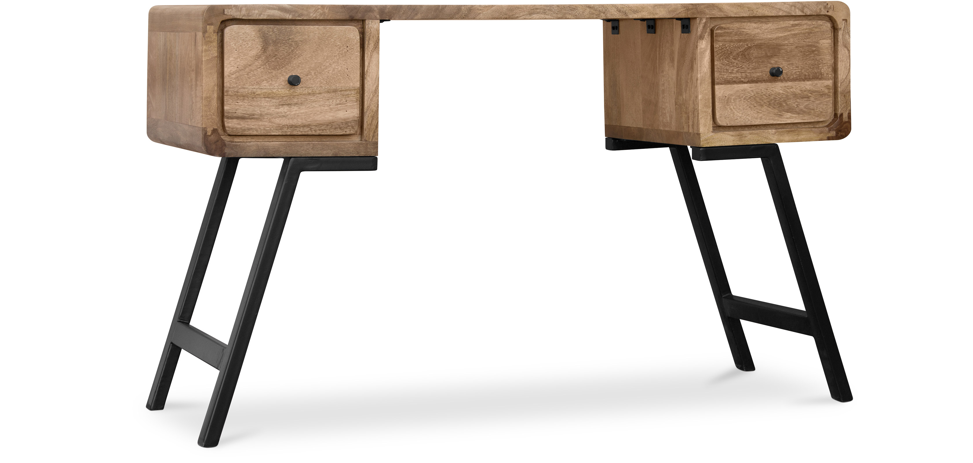 Designer Recyceltes Holz Schreibtisch Style