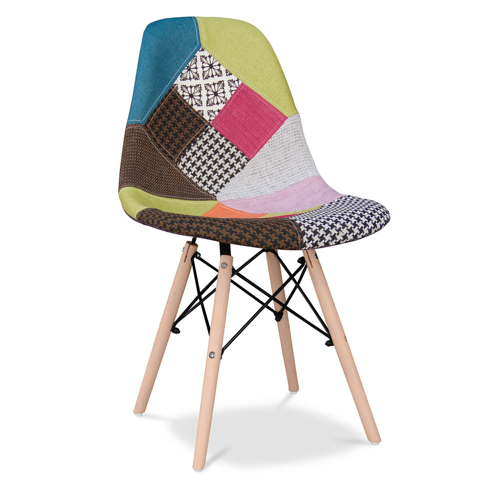 Premium Deswick Esszimmerstuhl - Patchwork Simona