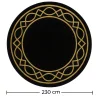 Runder Design Wollteppich - 230cm - Etny image 7