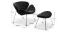 Designer Sessel mit Fußstütze - Bezug - Chunk image 7
