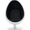 Designer-Sessel in Eiform - Kunstlederbezug - Eny image 7
