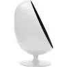 Designer-Sessel in Eiform - Kunstlederbezug - Eny image 7