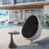 Designer-Sessel in Eiform - Kunstlederbezug - Eny image 7