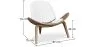 Design-Sessel - Skandinavischer Sessel - In Leder bezogen - Lucy image 7