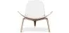 Design-Sessel - Skandinavischer Sessel - In Leder bezogen - Lucy image 7