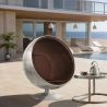 Design-Sessel in Kugelform - Aviator-Stil - Bezogen - Baller image 7