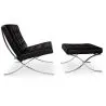 Designer Sessel mit Fußstütze - Bezug aus Kunstleder - Town image 7