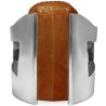 Designer-Armlehnsessel - Bezogen mit Leder - Lounge image 7