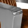 Designer-Armlehnsessel - Bezogen mit Leder - Lounge image 7