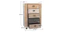Holzkommode mit Schubladen - Industriedesign - Joy image 7