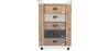 Holzkommode mit Schubladen - Industriedesign - Joy image 7