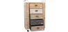 Holzkommode mit Schubladen - Industriedesign - Joy image 7