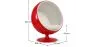 Design-Kugelsessel - In Kunstleder bezogen - Baller image 7