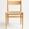 Esszimmerstuhl aus Holz - Retro Design - Cawi image 7