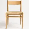 Esszimmerstuhl aus Holz - Retro Design - Cawi image 7