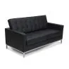 Sofa mit Lederbezug - 2-Sitzer - Konel image 7