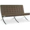Sofa mit Lederbezug - 2-Sitzer - Town  image 7