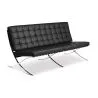 Sofa mit Lederbezug - 3-Sitzer - Town image 7