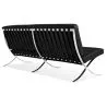 Sofa mit Lederbezug - 3-Sitzer - Town image 7