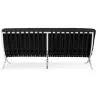 Sofa mit Lederbezug - 3-Sitzer - Town image 7