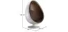Ei-Design-Sessel im Aviator-Stil - In Kunstleder bezogen - Eny image 7