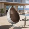 Ei-Design-Sessel im Aviator-Stil - In Kunstleder bezogen - Eny image 7