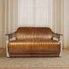Sofa mit Lederbezug - 2-Sitzer - Churchill image 7