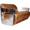 Sofa mit Lederbezug - 2-Sitzer - Churchill image 7