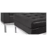 Designer Sessel mit Fußstütze - Bezug aus Kunstleder - Konel image 7