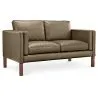 Sofa mit Kunstlederbezug - 2-Sitzer - Mordecai image 7