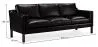 Sofa mit Kunstlederbezug - 3-Sitzer - Benzion image 7