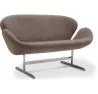 Gekrümmtes 2-Sitzer Sofa - Stoffbezug - Svin image 7