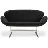 Gekrümmtes 2-Sitzer Sofa - Stoffbezug - Svin image 7