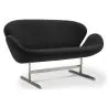 Gekrümmtes 2-Sitzer Sofa - Stoffbezug - Svin image 7