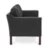 Sofa mit Kunstlederbezug - 3-Sitzer - Benzion image 7