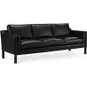 Sofa mit Lederbezug - 3-Sitzer - Menache image 7