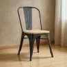 Esszimmerstuhl - Industriedesign - Holz & Stahl - Stylix image 7