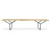 Nordische Stil Holzbank (180cm) - Yean image 7