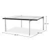 Quadratischer Couchtisch - Glas - 15mm - Billo image 7