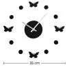 4 Schmetterlinge Wanduhr image 7