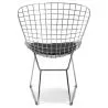 Esszimmerstuhl aus Stahl - Grid Design - Lived image 7